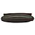 Céline Clutch Triomphe pieghevole in pelle nera Celine Nero - vista 3