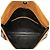 Céline Clutch Triomphe pieghevole in pelle nera Celine Nero - vista 4