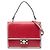 Borsa Valentino Red Leather Rockstud No Limit Rosso