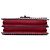 Borsa Valentino Red Leather Rockstud No Limit Rosso - vista 3