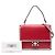 Borsa Valentino Red Leather Rockstud No Limit Rosso - vista 7
