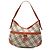 Borsa Hobo Burberry Beige Nova Check Canvas