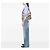 Borsa Hobo Burberry Beige Nova Check Canvas - vista 6