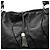 Céline Borsa Hobo Pleated Bittersweet in pelle di vitello nera Celine Nero - vista 6
