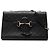 Borsa a tracolla Gucci Black Medium Guccissima Emily Nero