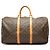 Louis Vuitton Marrone Monogram Keepall 50
