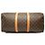 Louis Vuitton Marrone Monogram Keepall 50 - vista 3