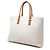 Céline Celine Brown Small Canvas Logo Print Horizontal Cabas Tote Braun Beige - Ansicht 2