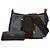 Pochette crossbody in denim blu Fendi - vista 7