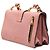 Miu Miu Bolsa transversal em couro de cabra rosa Madras - vista 2