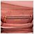 Miu Miu Bolsa transversal em couro de cabra rosa Madras - vista 4