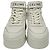 Céline Sneakers Celine con lacci e strap in velcro in pelle bianca Bianco - vista 2