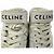 Céline Sneakers Celine con lacci e strap in velcro in pelle bianca Bianco - vista 6