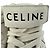 Céline Sneakers Celine con lacci e strap in velcro in pelle bianca Bianco - vista 8