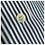 Céline Camicia a righe classica Celine in cotone blu - vista 4