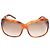 Céline Gafas de sol oversize Celine SC1621V en acetato marrón Castaño