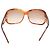 Céline Gafas de sol oversize Celine SC1621V en acetato marrón Castaño - vista 2