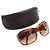 Céline Gafas de sol oversize Celine SC1621V en acetato marrón Castaño - vista 6