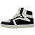 Céline Sneakers alte Celine Trainer CT-01 in pelle nera Nero - vista 9