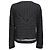Maje Verone Crochet-Jacke aus schwarzer Viskose - Ansicht 3