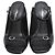Mule Aurora in pelle nera 3.1 Phillip Lim Nero - vista 3