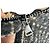 Minifalda evasé de cuadros en lana marrón Dolce & Gabbana Castaño - vista 6
