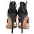 Sandali Fedora con frange di Jimmy Choo in raso multicolore - vista 4