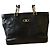 Triomphe Céline Borsa Tote Celine in pelle nera Nero - vista 3