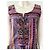 Anna Sui Mini abito floreale viola Nero Rosa D'oro Grigio Porpora - vista 2