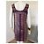 Anna Sui Mini abito floreale viola Nero Rosa D'oro Grigio Porpora - vista 5
