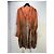 Autre Marque Masnada Chaqueta con capucha de seda Castaño Naranja - vista 4