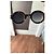 Autre Marque Anne & Valentin runde Sonnenbrille Schildpatt Braun - Ansicht 8