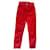 Pantalones de pana roja Dsquared2