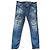 Jeans Skater Dsquared2 in denim blu