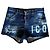 Pantaloncini in denim blu da donna Dsquared2