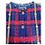 RARE CHANEL 08P RUNWAY BLUE RED GOLD CC MULTI CHAINS TWEED JACKET FR 44 Vermelho Azul Multicor Dourado Azul marinho Gold hardware - vista 2