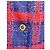 RARE CHANEL 08P RUNWAY BLUE RED GOLD CC MULTI CHAINS TWEED JACKET FR 44 Vermelho Azul Multicor Dourado Azul marinho Gold hardware - vista 9