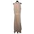 Autre Marque Sehnsucht Atelier Beige Chiffon Maxi-Kleid