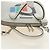 Borsa PRADA in pelle 2way Bianco Argento Auth 190398SAM - vista 14