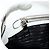 Borsa PRADA in pelle 2way Bianco Argento Auth 190398SAM - vista 30