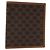 Céline Portafoglio Compatto CELINE Macadam Canvas PVC Pelle Marrone Auth 189986A