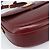 Céline Borsa a Spalla CELINE in Pelle Bordeaux Oro Autentica ar13983 D'oro Bordò - vista 16
