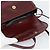Céline Borsa a Spalla CELINE in Pelle Bordeaux Oro Autentica ar13983 D'oro Bordò - vista 18