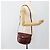 Céline Borsa a Spalla CELINE in Pelle Bordeaux Oro Autentica ar13983 D'oro Bordò - vista 24