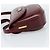 Céline Borsa a Spalla CELINE in Pelle Bordeaux Oro Autentica ar13983 D'oro Bordò - vista 3
