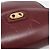 Céline Borsa a Spalla CELINE in Pelle Bordeaux Oro Autentica ar13983 D'oro Bordò - vista 7