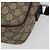 Borsa a tracolla GUCCI GG Supreme in PVC e pelle Beige Argento 114291 Auth ka5174 - vista 15