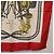 Hermès HERMES Carré 90 Seidentuch Beige Rot Authentisch 186940 - Ansicht 10