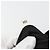 Zaino PRADA Nylon Nero Argento Auth 188430 - vista 12