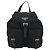 Zaino PRADA Nylon Nero Argento Auth 188430 - vista 13